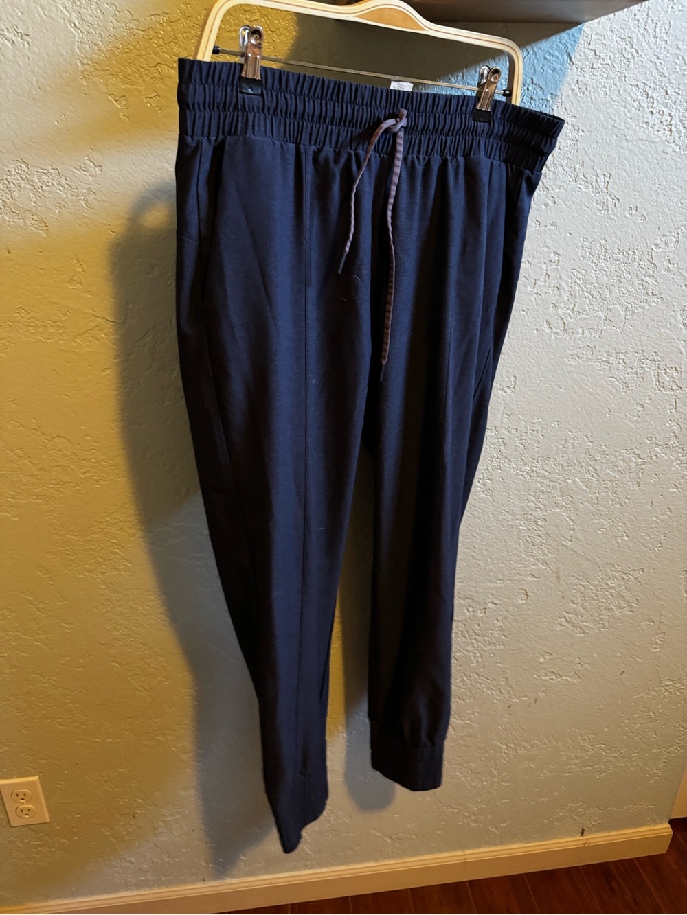 ZYIA Women's Navy Drawstring Jogger Pants